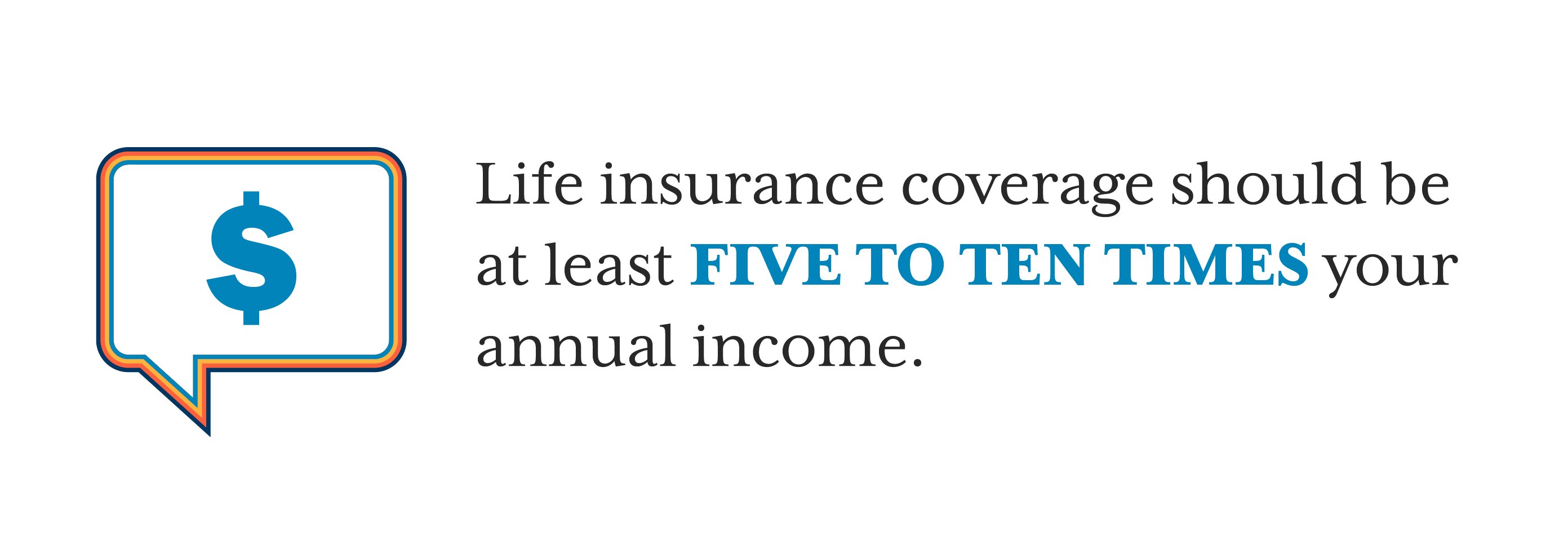 Average annual income graphic